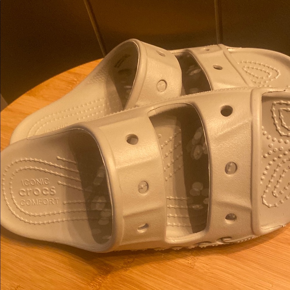 Crocs Slide Sandals - Gray - Picture 4 of 4